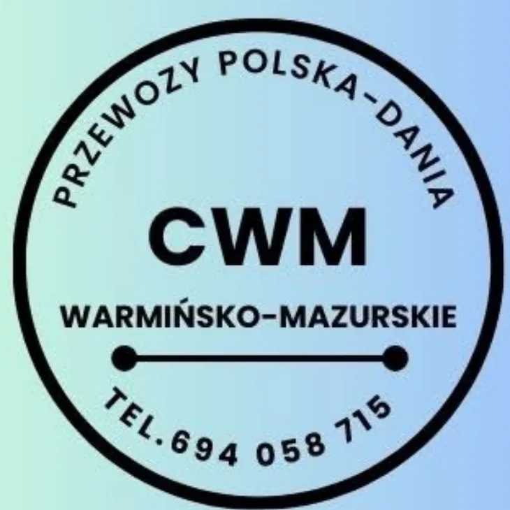 Logo CWM Paulina Świdwa - przewozy Polska-Dania